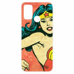 Чехол из раздела DC Retro Wonder Woman для Oppo A53/A32/A33 - FATLINE Чехол из раздела DC Retro Wonder Woman для Oppo A53/A32/A33