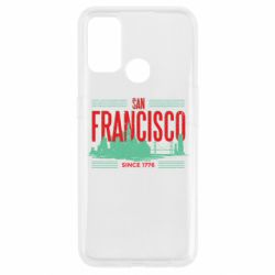 Чехол из раздела iBruster San Francisco text and city для Oppo A53/A32/A33 - FATLINE Чехол из раздела iBruster San Francisco text and city для Oppo A53/A32/A33