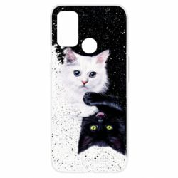 Чехол из раздела Кот Yin and Yang cats для Oppo A53/A32/A33 - FATLINE Чехол из раздела Кот Yin and Yang cats для Oppo A53/A32/A33