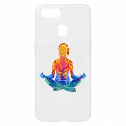 Чехол из раздела Abstract world Йога, девушка медитирует для Oppo A5s/A12 - FATLINE Чехол из раздела Abstract world Йога, девушка медитирует для Oppo A5s/A12