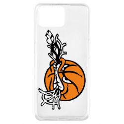 Чехол из раздела Баскетбол Angry ball для Oppo A73