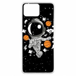 Чехол из раздела Баскетбол Astronaut and basketballs для Oppo A73