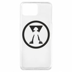 Чохол з розділу Месники Black Widow logo для Oppo A73 - FATLINE Чохол з розділу Месники Black Widow logo для Oppo A73