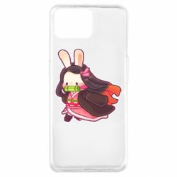 Чехол из раздела Demon Slayer Chibi Bunny Kamado Nezuko для Oppo A73