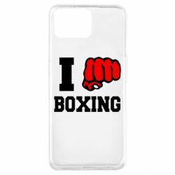 Чехол из раздела Бокс/Кикбоксинг I love boxing для Oppo A73 - FATLINE Чехол из раздела Бокс/Кикбоксинг I love boxing для Oppo A73