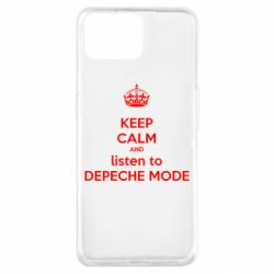 Чехол из раздела Depeche Mode KEEP CALM and LISTEN to DEPECHE MODE для Oppo A73 - FATLINE Чехол из раздела Depeche Mode KEEP CALM and LISTEN to DEPECHE MODE для Oppo A73