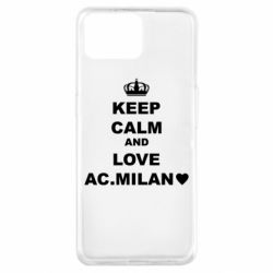 Чехол из раздела KEEP CALM Keep calm and love AC Milan для Oppo A73