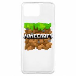 Чехол из раздела Minecraft Minecraft Main Logo для Oppo A73 - FATLINE Чехол из раздела Minecraft Minecraft Main Logo для Oppo A73