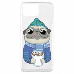 Чехол из раздела Любителям кофе Мопс любит кофе для Oppo A73