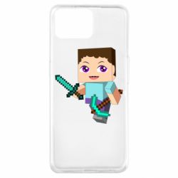 Чехол из раздела Minecraft Steve minecraft для Oppo A73 - FATLINE Чехол из раздела Minecraft Steve minecraft для Oppo A73