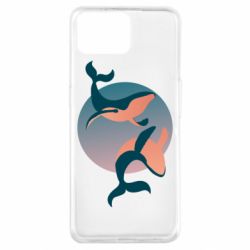 Чехол из раздела Кит Two whales для Oppo A73 - FATLINE Чехол из раздела Кит Two whales для Oppo A73