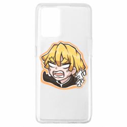 Чехол из раздела Demon Slayer Angry Zenitsu Agatsuma для Oppo A74 4G