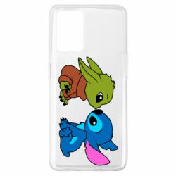 Чехол из раздела Star Wars Baby Yoda And Stitch для Oppo A74 4G - FATLINE Чехол из раздела Star Wars Baby Yoda And Stitch для Oppo A74 4G