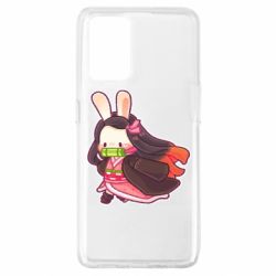 Чехол из раздела Demon Slayer Chibi Bunny Kamado Nezuko для Oppo A74 4G