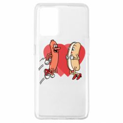 Чохол з розділу 14 Лютого Hot dog love для Oppo A74 4G - FATLINE Чохол з розділу 14 Лютого Hot dog love для Oppo A74 4G
