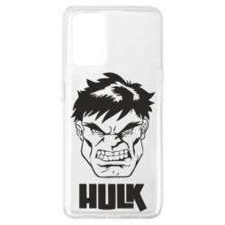 Чехол из раздела Hulk Hulk face для Oppo A74 4G - FATLINE Чехол из раздела Hulk Hulk face для Oppo A74 4G