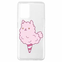 Чехол из раздела Лама Llama Ice Cream для Oppo A74 4G - FATLINE Чехол из раздела Лама Llama Ice Cream для Oppo A74 4G