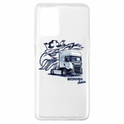 Чехол из раздела Арты по грузовикам Scania watercolor art для Oppo A74 4G - FATLINE Чехол из раздела Арты по грузовикам Scania watercolor art для Oppo A74 4G