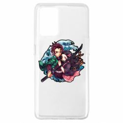 Чехол из раздела Demon Slayer Tanjiro and Nezuko для Oppo A74 4G