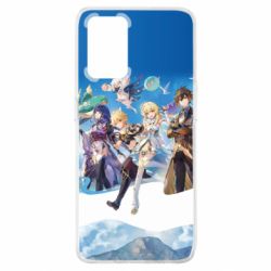 Чехол из раздела Genshin Impact Teyvat Genshin Impact для Oppo A74 4G