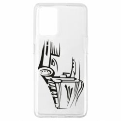 Чехол из раздела Грузовики Truck line art для Oppo A74 4G