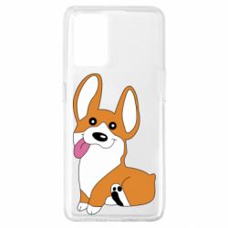 Чохол з розділу Собака Веселий коргі для Oppo A74 4G - FATLINE Чохол з розділу Собака Веселий коргі для Oppo A74 4G