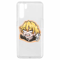 Чехол из раздела Demon Slayer Angry Zenitsu Agatsuma для Oppo A91/Reno3