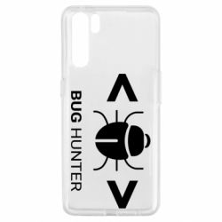 Чехол из раздела Программистам Bug Hunter для Oppo A91/Reno3 - FATLINE Чехол из раздела Программистам Bug Hunter для Oppo A91/Reno3