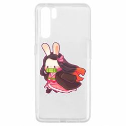 Чехол из раздела Demon Slayer Chibi Bunny Kamado Nezuko для Oppo A91/Reno3