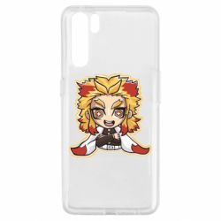 Чехол из раздела Demon Slayer Cute Senjuro Rengoku для Oppo A91/Reno3
