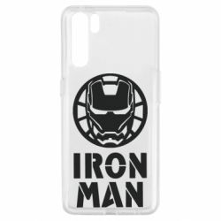 Чехол из раздела Железный человек Iron man text для Oppo A91/Reno3 - FATLINE Чехол из раздела Железный человек Iron man text для Oppo A91/Reno3