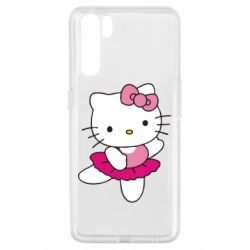Чехол из раздела Hello Kitty Kitty балярина для Oppo A91/Reno3 - FATLINE Чехол из раздела Hello Kitty Kitty балярина для Oppo A91/Reno3