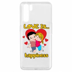 Чехол из раздела Love is Love is...happyness для Oppo A91/Reno3 - FATLINE Чехол из раздела Love is Love is...happyness для Oppo A91/Reno3