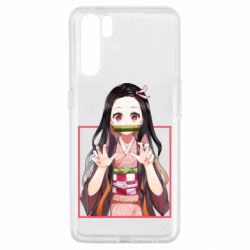 Чехол из раздела Demon Slayer Nezuko для Oppo A91/Reno3