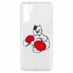 Чехол из раздела Бокс/Кикбоксинг Pitbull Boxing Logo для Oppo A91/Reno3