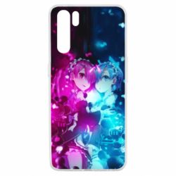 Чехол из раздела Re:Zero. Жизнь с нуля в альтернативном мире Rам Rem для Oppo A91/Reno3