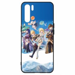 Чехол из раздела Genshin Impact Teyvat Genshin Impact для Oppo A91/Reno3
