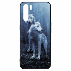 Чехол из раздела Волк Two wolves in the forest для Oppo A91/Reno3