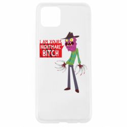 Чехол из раздела Рик и Морти I am yours nightmare BITCH для Oppo A92s - FATLINE Чехол из раздела Рик и Морти I am yours nightmare BITCH для Oppo A92s