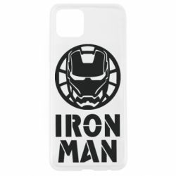 Чехол из раздела Железный человек Iron man text для Oppo A92s - FATLINE Чехол из раздела Железный человек Iron man text для Oppo A92s