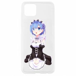 Чехол из раздела Re:Zero. Жизнь с нуля в альтернативном мире Rem для Oppo A92s - FATLINE Чехол из раздела Re:Zero. Жизнь с нуля в альтернативном мире Rem для Oppo A92s
