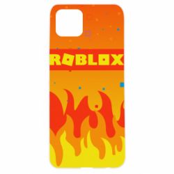 Чехол из раздела Roblox Roblox and fire background для Oppo A92s - FATLINE Чехол из раздела Roblox Roblox and fire background для Oppo A92s