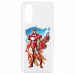 Чехол из раздела Мстители Avengers iron man drawing для Oppo Find X2 - FATLINE Чехол из раздела Мстители Avengers iron man drawing для Oppo Find X2