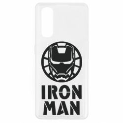 Чехол из раздела Железный человек Iron man text для Oppo Find X2 - FATLINE Чехол из раздела Железный человек Iron man text для Oppo Find X2