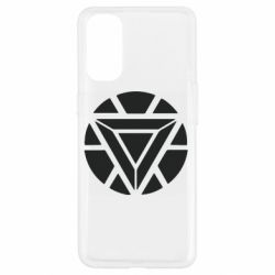 Чехол из раздела Железный человек Iron Man Heart для Oppo Reno 4 - FATLINE Чехол из раздела Железный человек Iron Man Heart для Oppo Reno 4