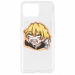 Чехол из раздела Demon Slayer Angry Zenitsu Agatsuma для Oppo Reno 4 Lite