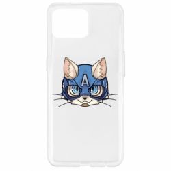 Чохол з розділу Кіт Avenger Cat для Oppo Reno 4 Lite - FATLINE Чохол з розділу Кіт Avenger Cat для Oppo Reno 4 Lite