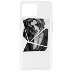 Чехол из раздела Måneskin Black and white Damiano для Oppo Reno 4 Lite - FATLINE Чехол из раздела Måneskin Black and white Damiano для Oppo Reno 4 Lite