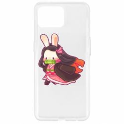 Чехол из раздела Demon Slayer Chibi Bunny Kamado Nezuko для Oppo Reno 4 Lite