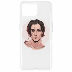 Чехол из раздела Måneskin Damiano David portrait для Oppo Reno 4 Lite - FATLINE Чехол из раздела Måneskin Damiano David portrait для Oppo Reno 4 Lite